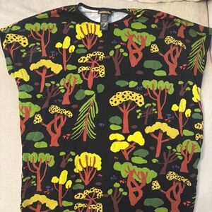 Nooworks Forager print circle dress size 1 XL